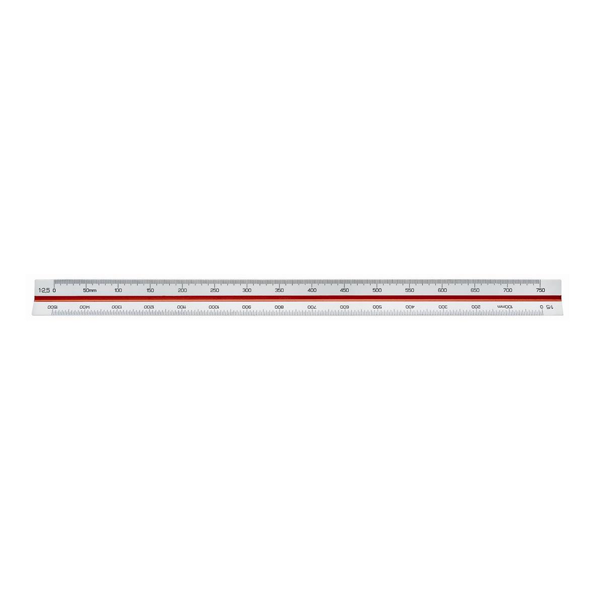 Skallinjal M+R f 1:2,5 30 cm 12180001