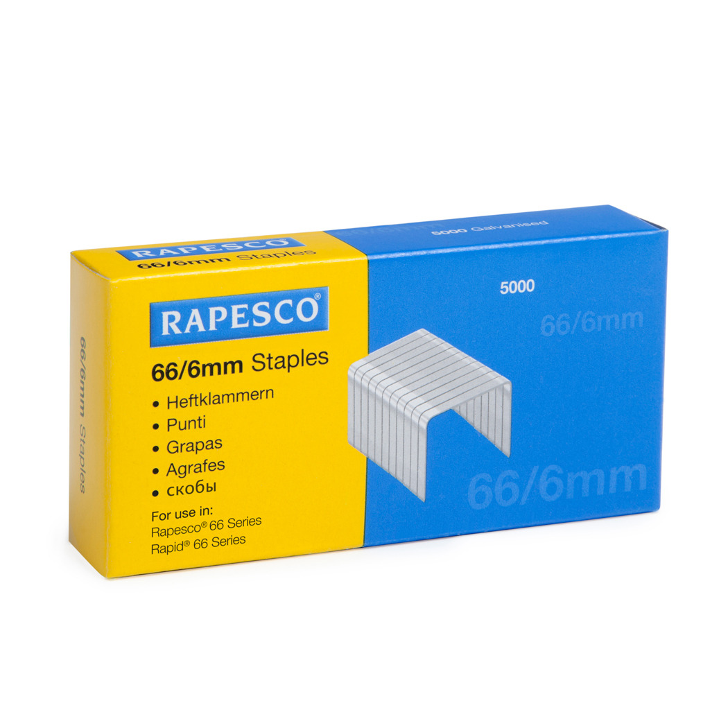 Häftklammer Rapesco 66/6 12260005