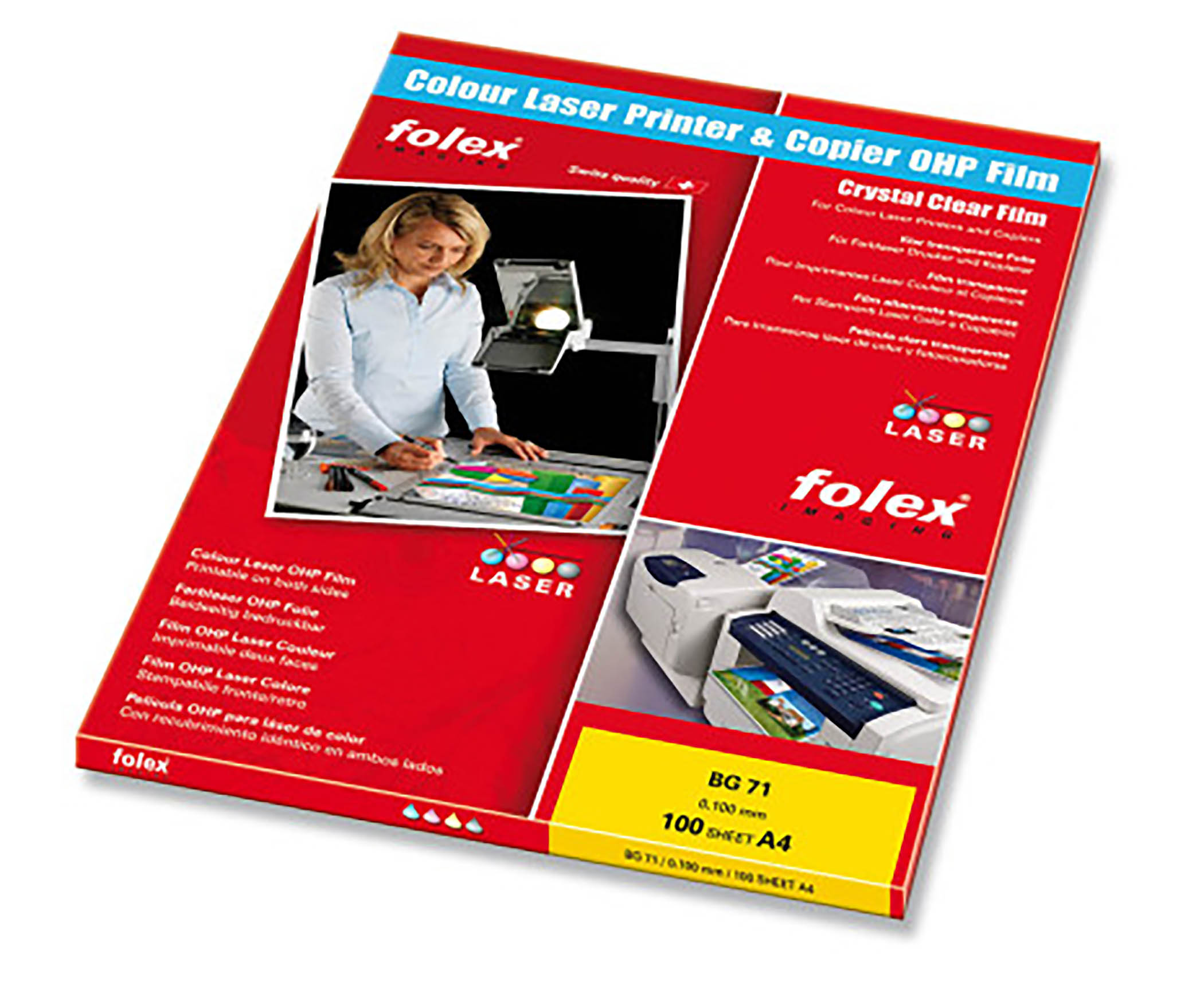 Oh-Film Folex BG-71 färgkopiering A4 12300003