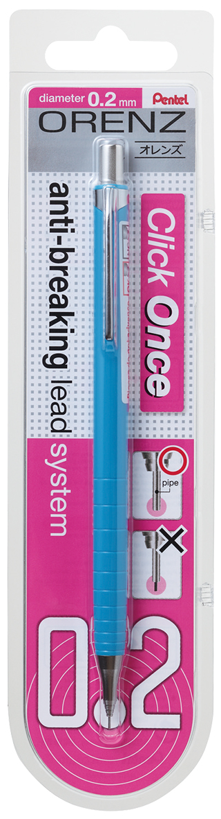 Stiftpenna Pentel Orenz 0,2 svart 13010371