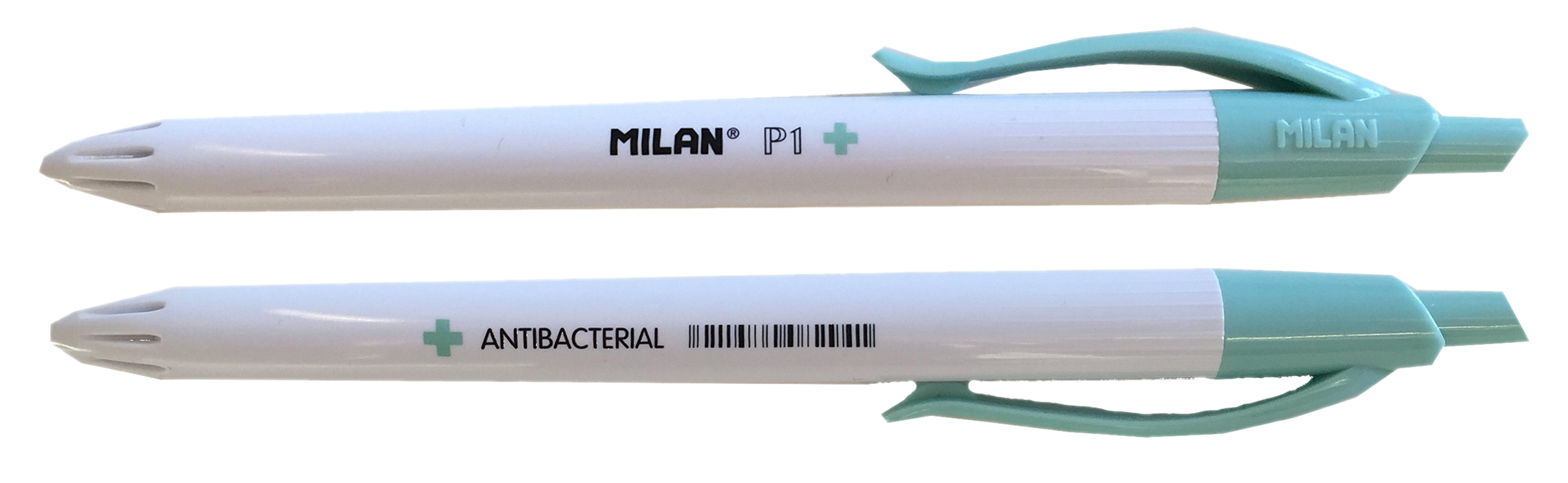 Kulpenna Milan P1 Antibakteriell 1mm blå 13060763
