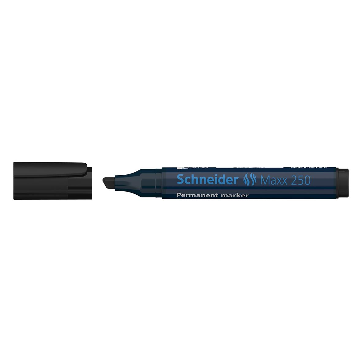 Märkpenna Schneider Maxx 250 svart bred 13090122_1