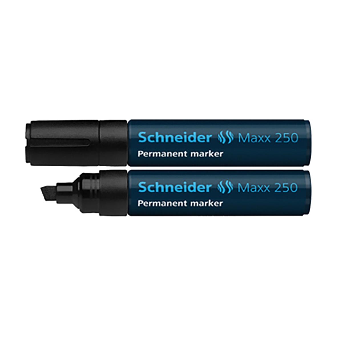 Märkpenna Schneider Maxx 250 svart bred 13090122_2