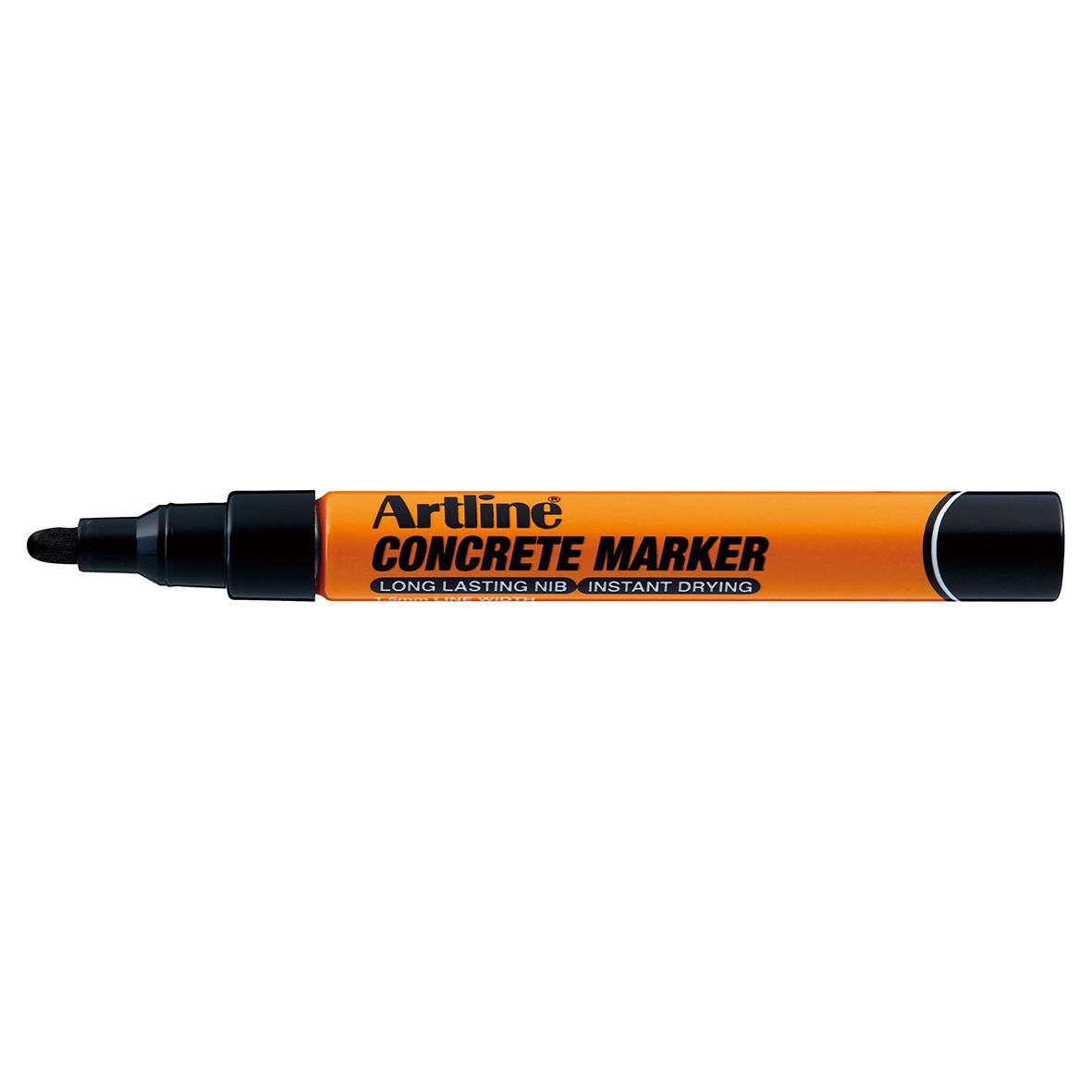 Märkpenna Artline Concrete 1,5 mm Svart 13091083