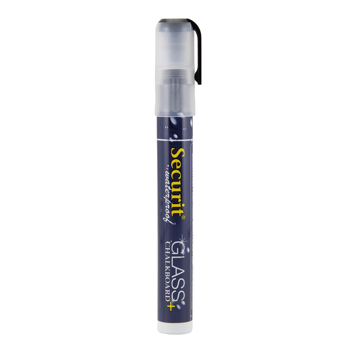 Tavelpenna Securit Snedskuren Spets Vattenfast Svart 2-6mm 13091164_2
