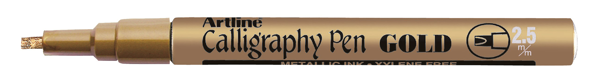 Kalligrafipenna Artline guld 2,5mm 13180011