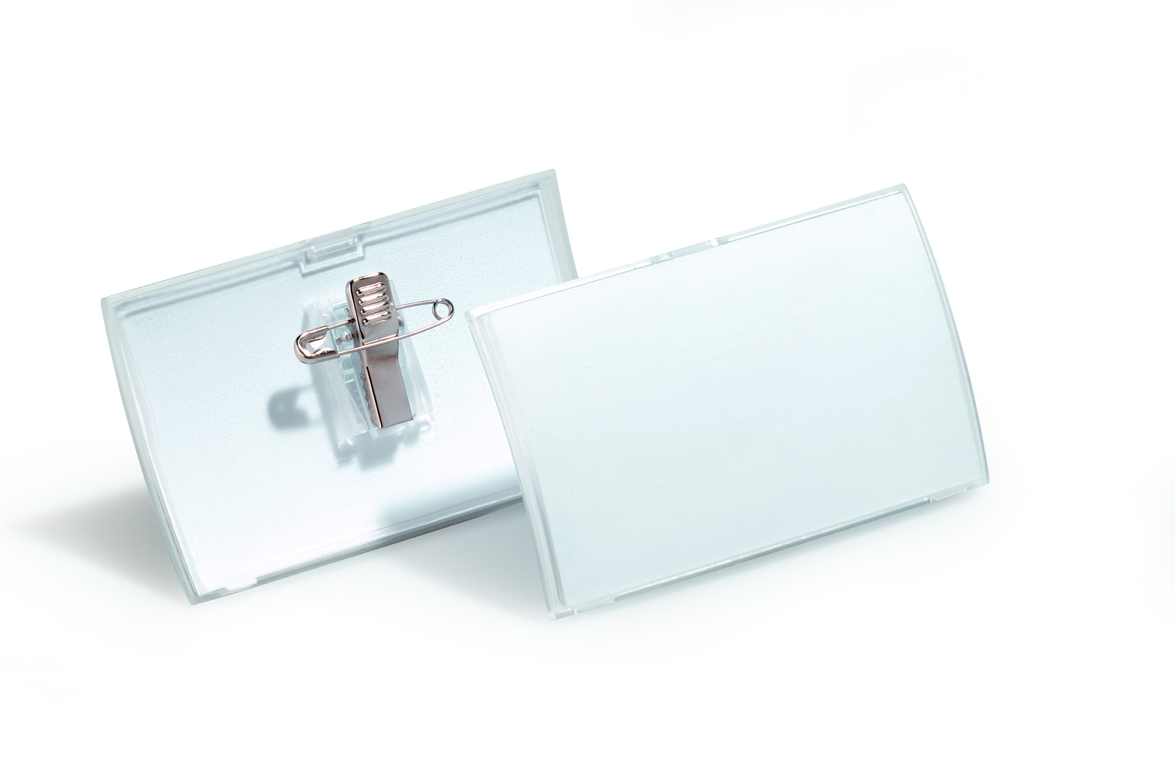 Namnskylt Durable Clic Fold med nål & klämma 90x54 mm 15040028_1