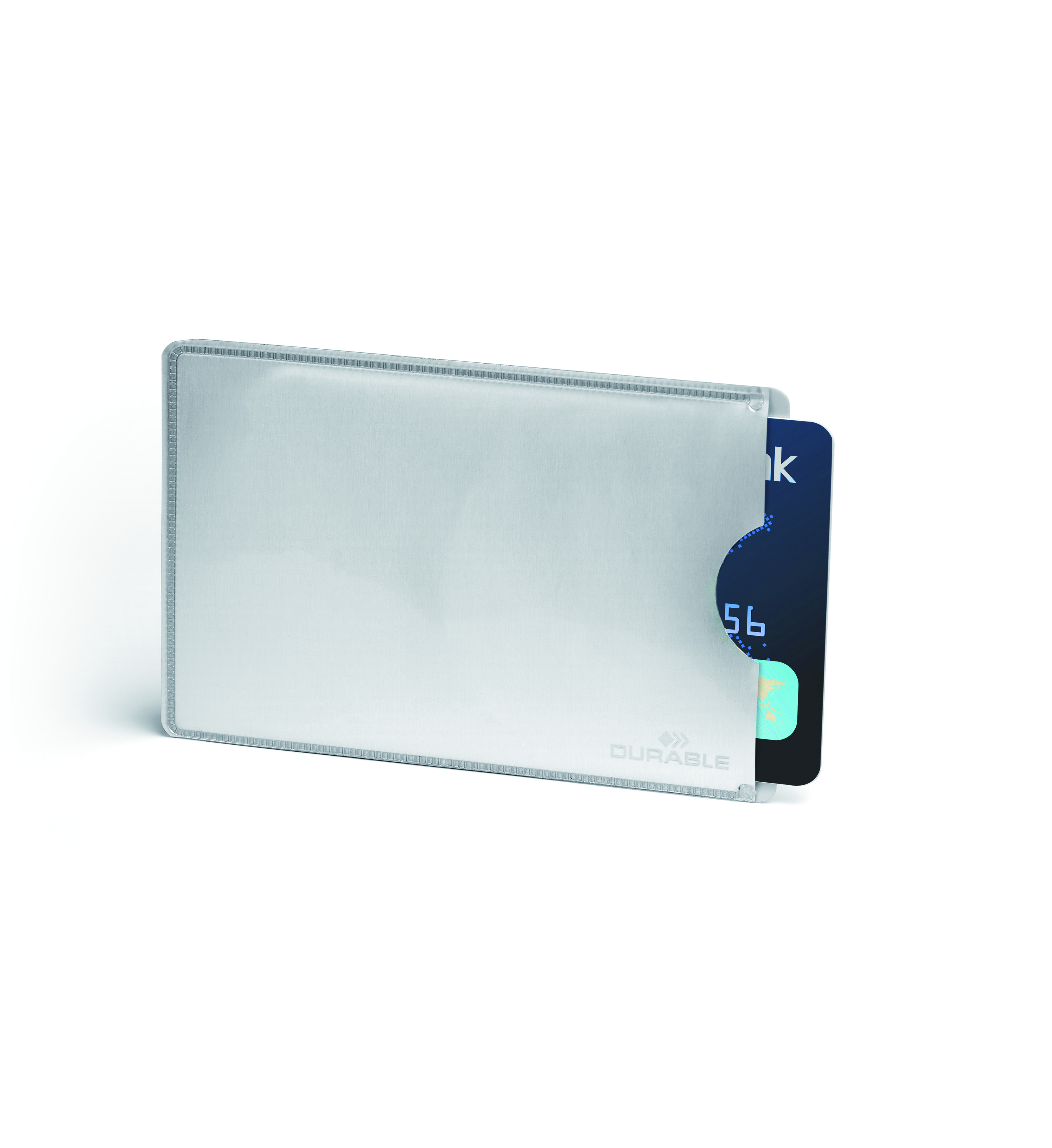 Kreditkortsfodral RFID SECURE Silver 61x90 mm 15040518