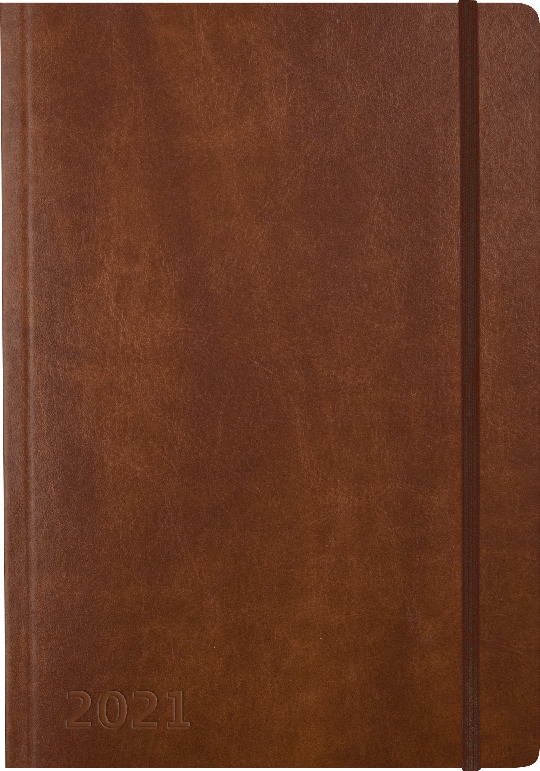 Almanacka 5994 Liten Veckokalender Forma brun konstläder 2021 16011107_1