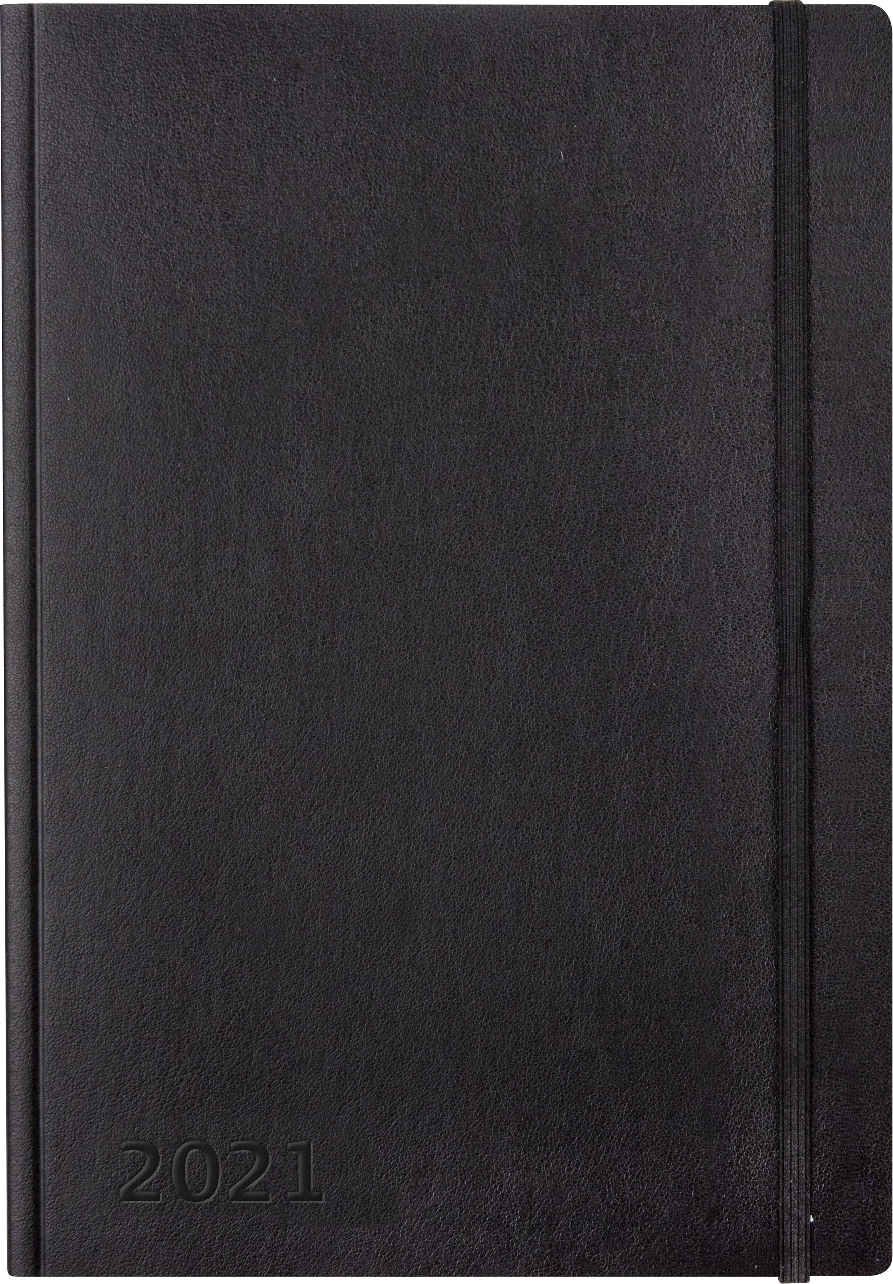 Almanacka 5995 Stor Veckokalender Forma svart konstläder 2021 16011108_1