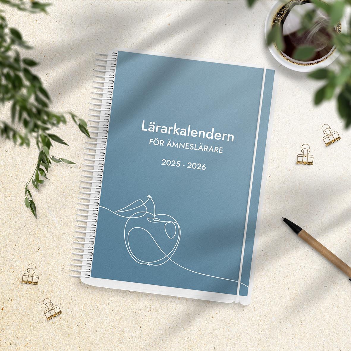 Almanacka Burde 1252 Lärarkalendern Ämneslärare 23-24 16011136_3