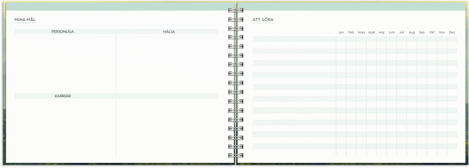 Almanacka 1275 Life Planner Green 2021 16011181_4
