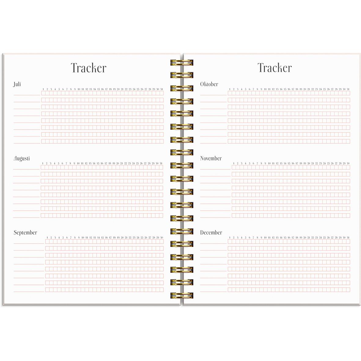 Almanacka 1277 Life Planner Pink A6 2021 16011183_5