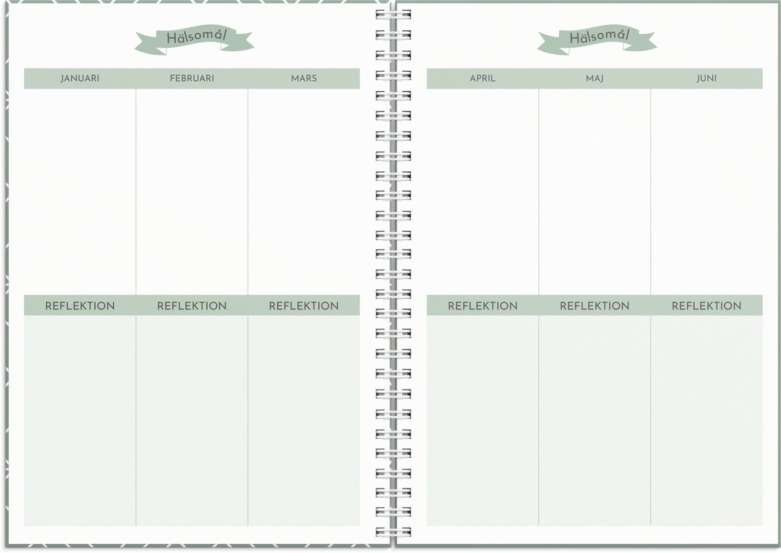 Almanacka 1284 Life Planner Fitness Week A5 2021 16011187_4