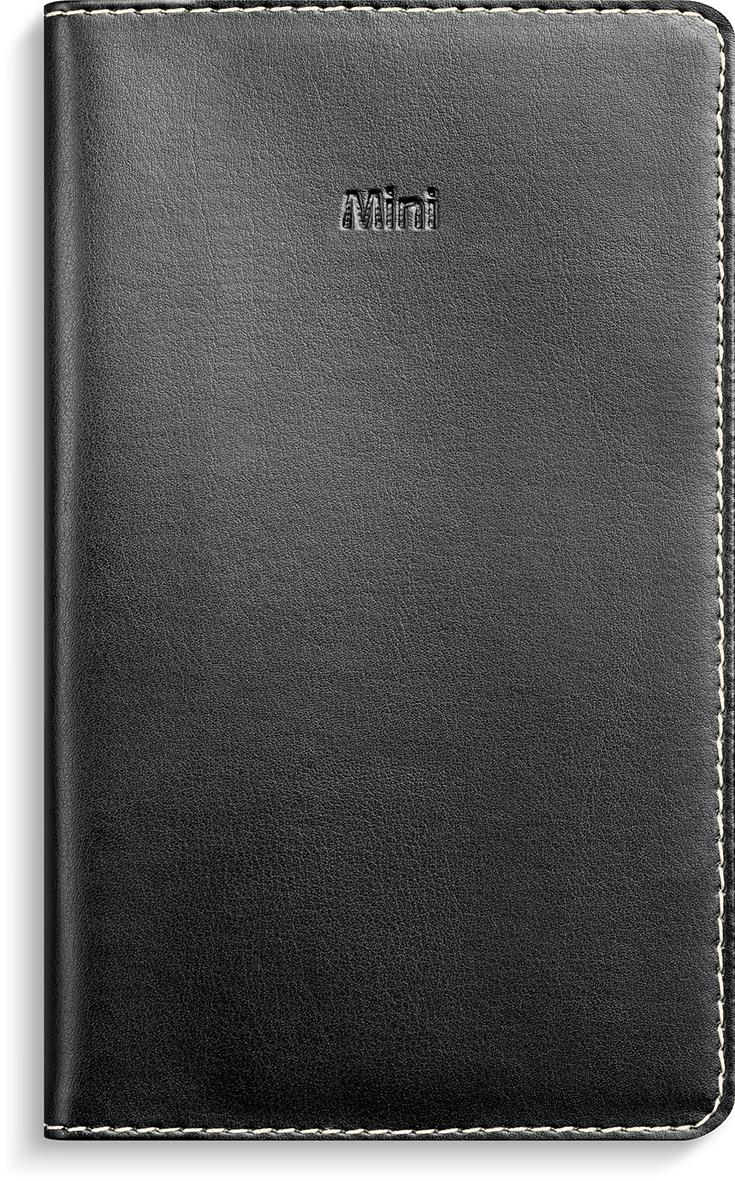 Almanacka 3217 Mini svart konstläder 2021 16020298_1