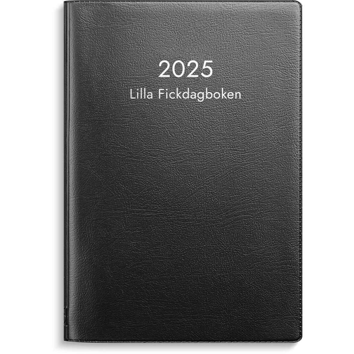 Almanacka Burde 3251 Lilla Fickdagboken Plast 2024 Svart 16020302_1