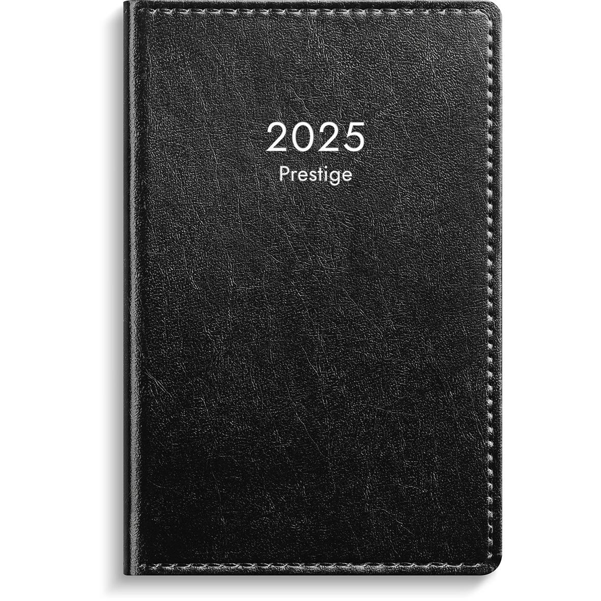 Almanacka Burde 3346 Prestige Konstläder Inbunden 2024 Svart 16020341_1