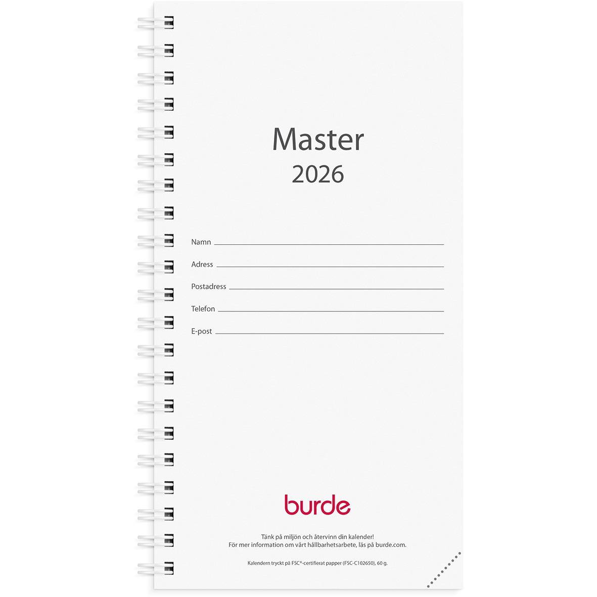 Almanacka Burde 3660 Master Refill 2023 16020355_1