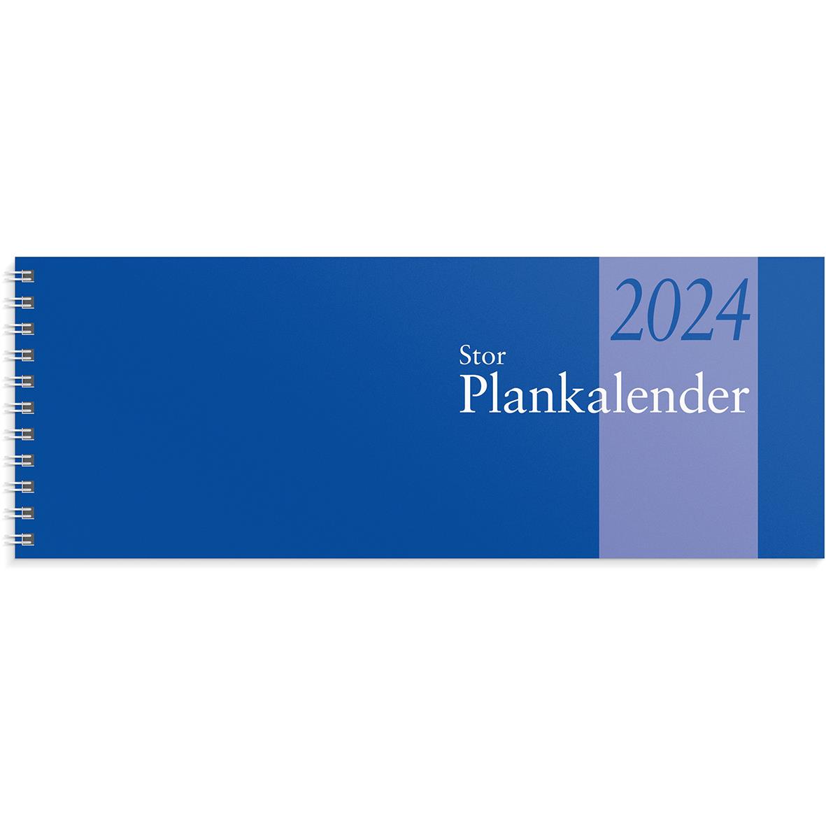 Almanacka Burde 1351 Stor Plankalender Spiral 2024 16030165_1