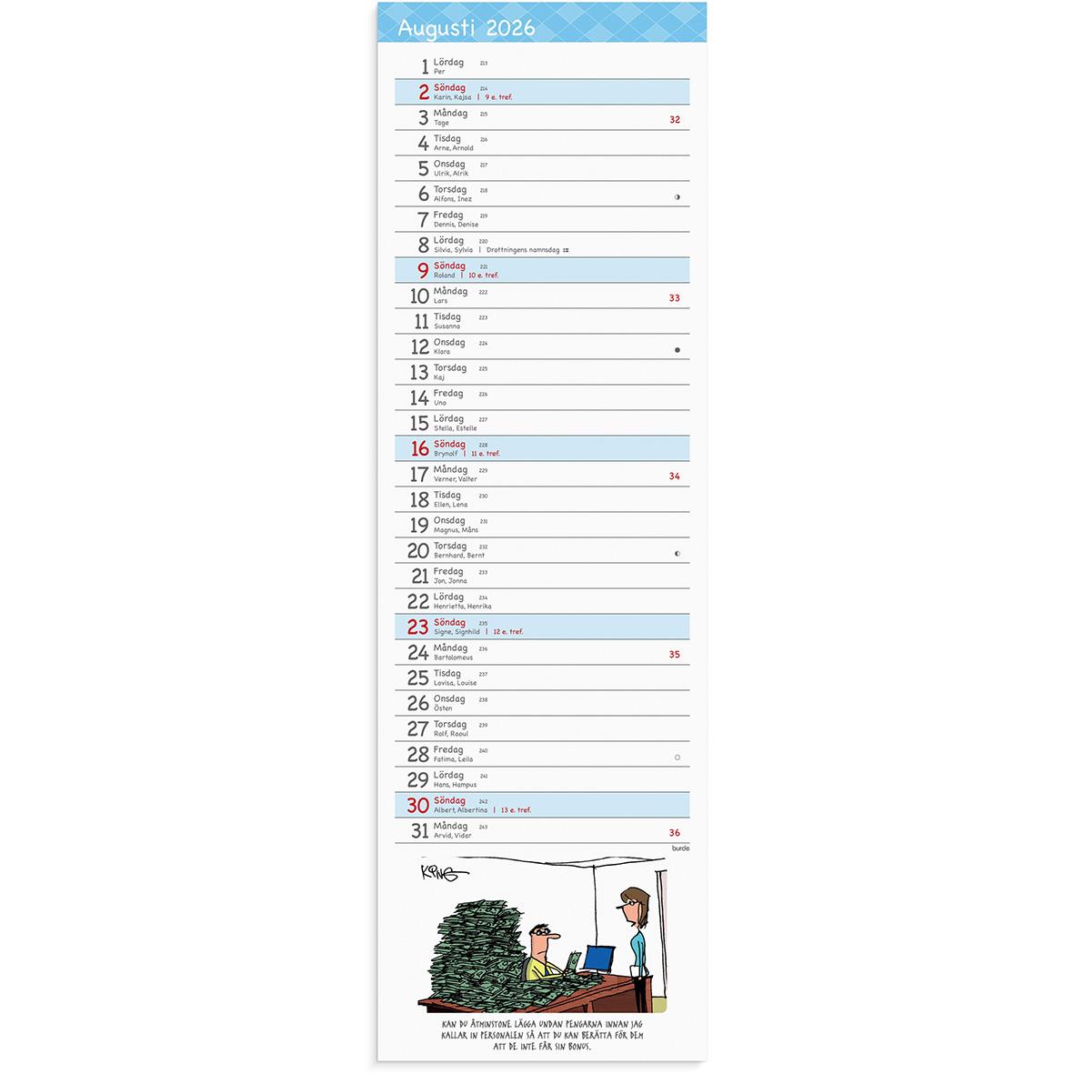 Almanacka 1564 Stor Bordskalender Humor 2021 16030186