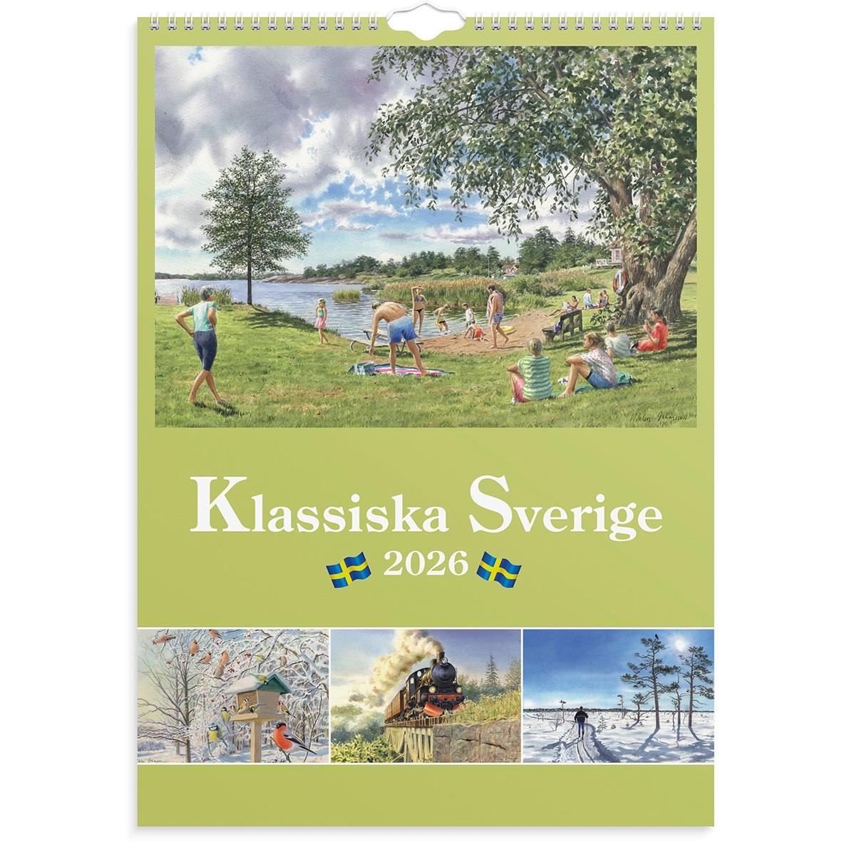 Väggkalender 1733 Klassiska Sverige 2021 16030251_1