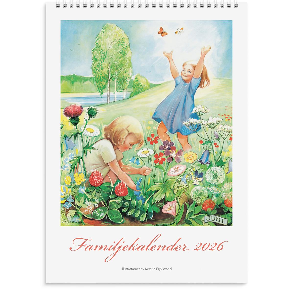 Väggkalender 1739 Familjekalender Kerstin Frykstrand 2021 16030264_1