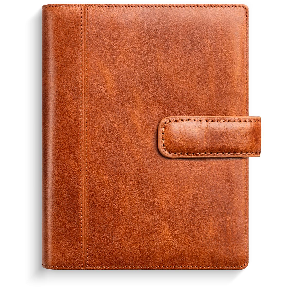 Systemkalender 4179 Mini 41 brunt skinn 2021 16060039_1