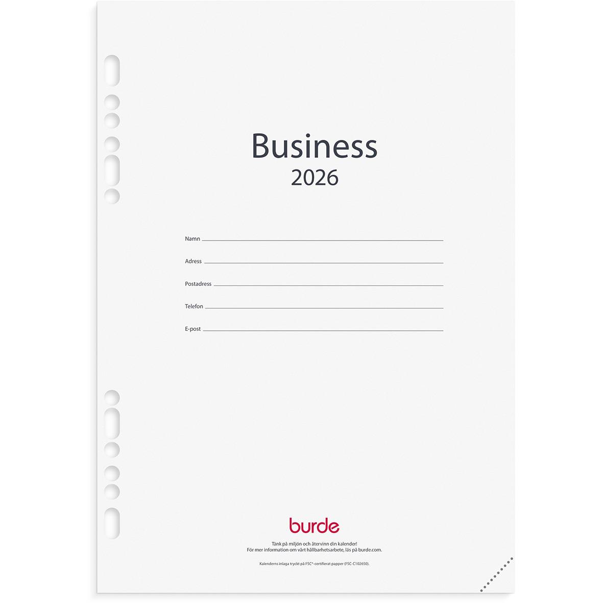 Almanacka 4801 Business 48 Kalendersats 2021 16060072