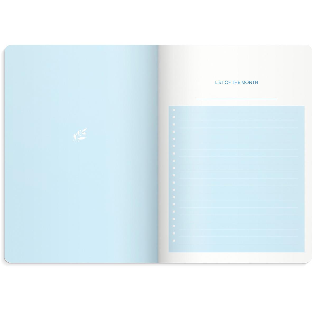 Almanacka 1051 Week planner, odaterad rosa 16131409_3