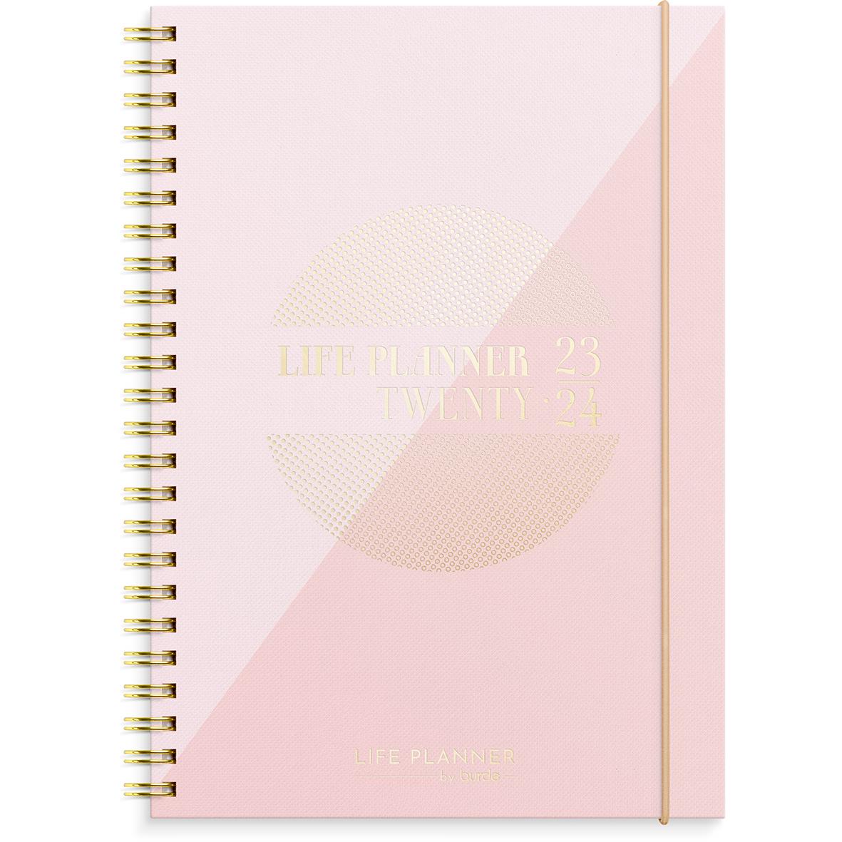 Almanacka 1033 Life Planner 20-21 rosa A5 16141467_1