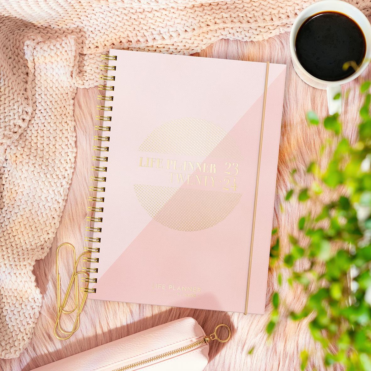 Almanacka 1033 Life Planner 20-21 rosa A5 16141467_2