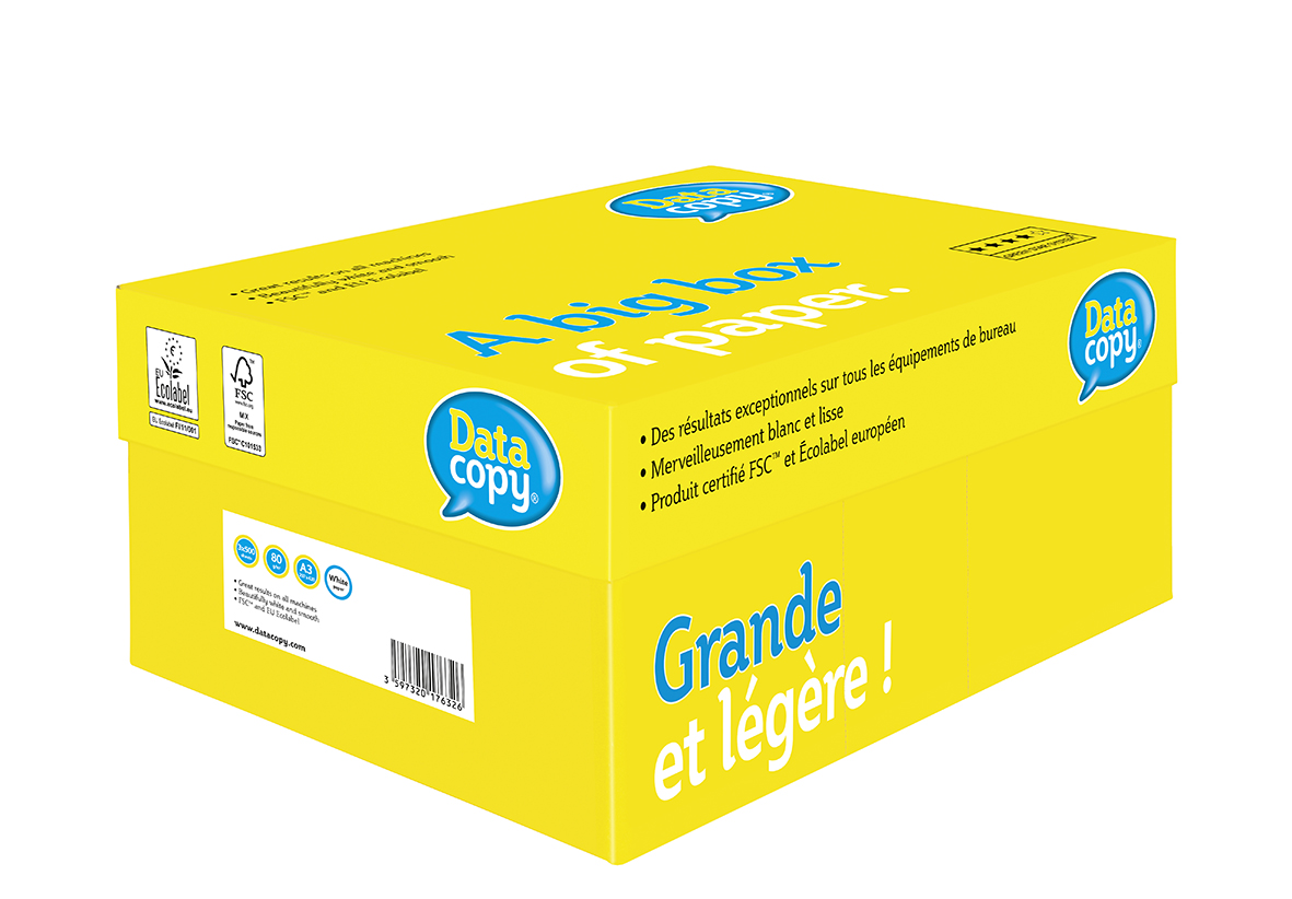 Kopieringspapper Datacopy Ohålat A4 80g 18010252_2