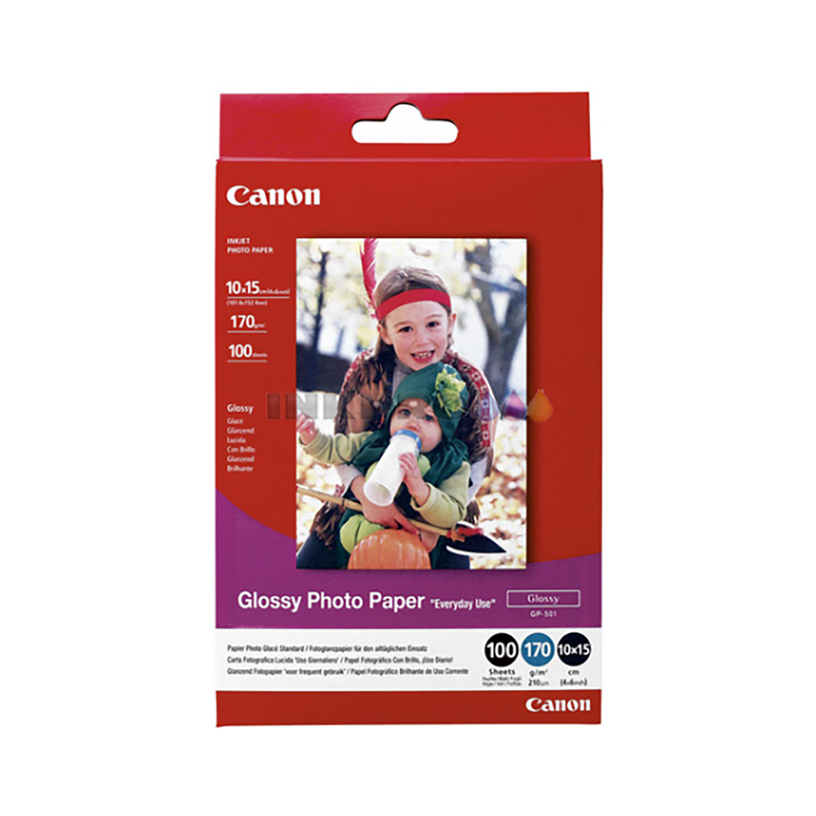 Bläckstrålepapper Canon Foto Glossy gp-501 0775B003 10x15cm 170g 19020002_1