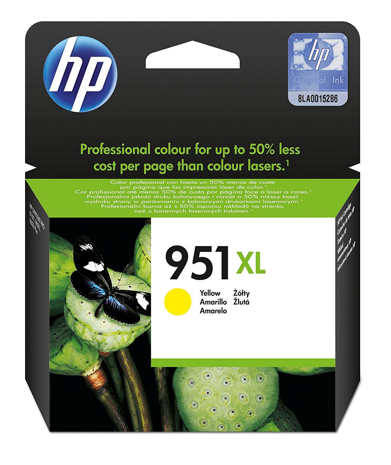 Bläckpatron HP 951XL CN048AE Gul 26010175