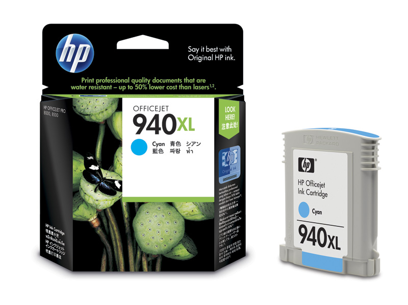 Bläckpatron HP 940Xl C4907AE Cyan 26010366