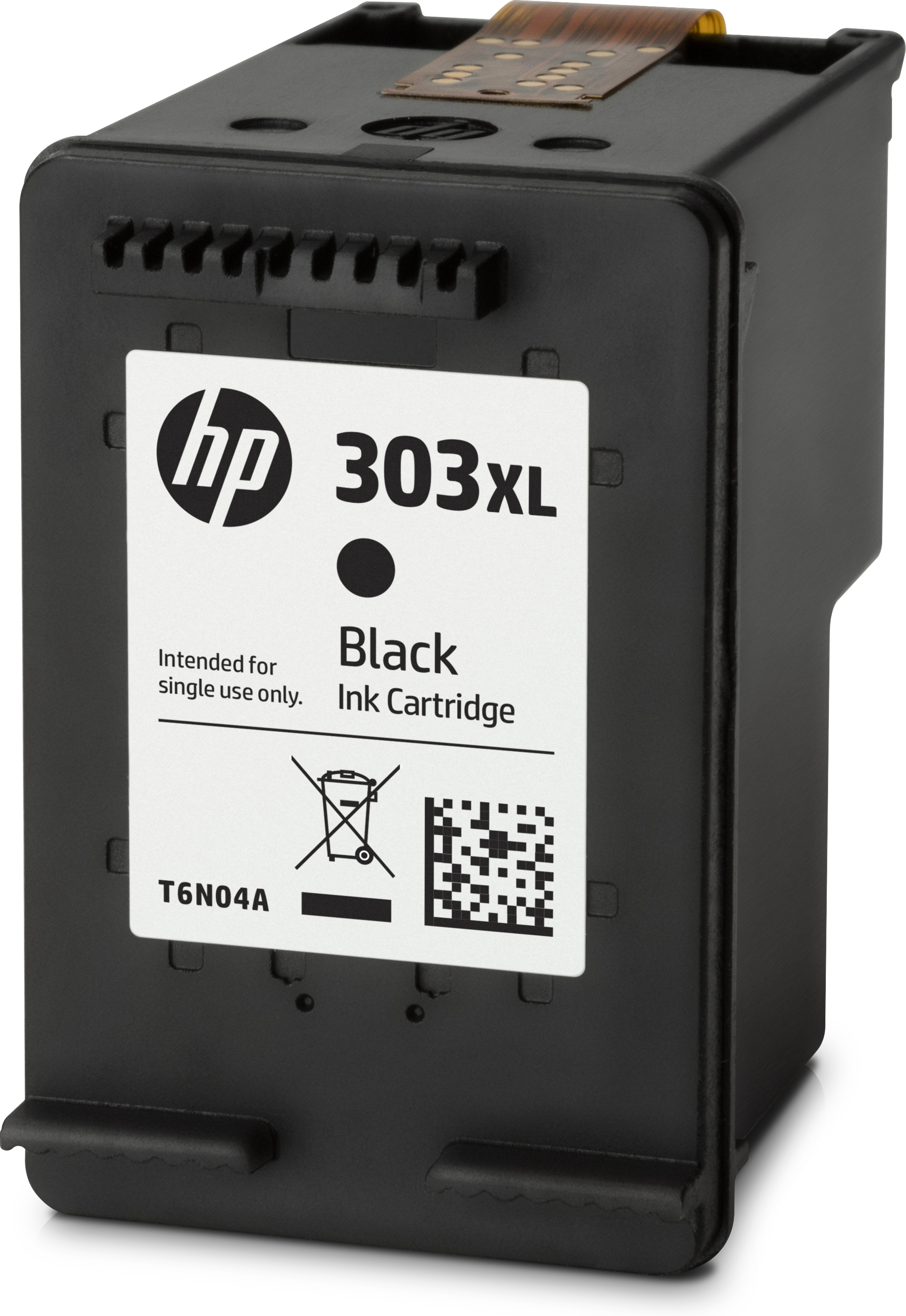 Bläckpatron HP 303XL 600sid T6N04AE Svart 26011277