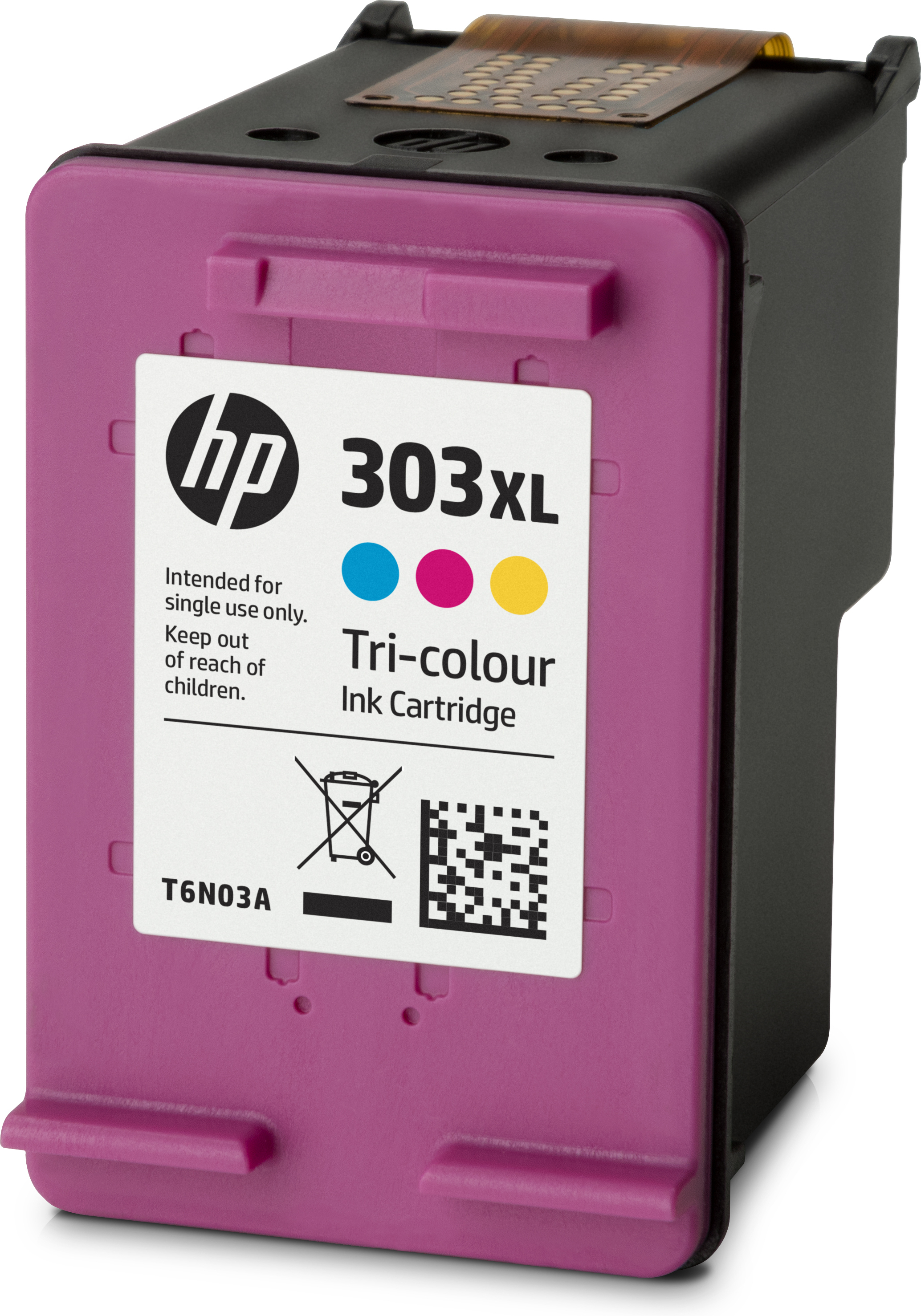 Bläckpatron HP 303XL 415sid T6N03AE 3-färg 26011278