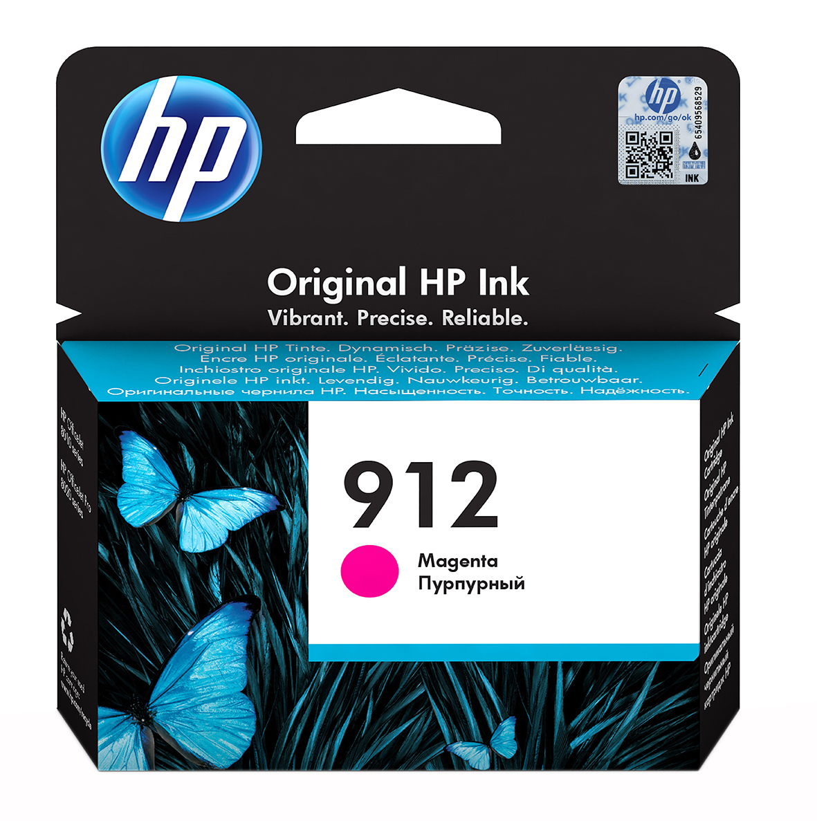 Bläckpatron HP 912 315sid 3YL78AE magenta 26011428