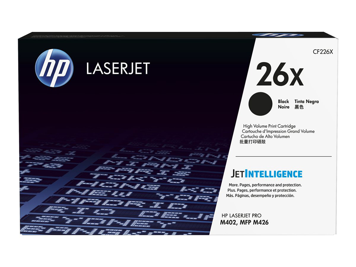 Lasertoner HP 26X HC 9000sid CF226X Svart 27042899