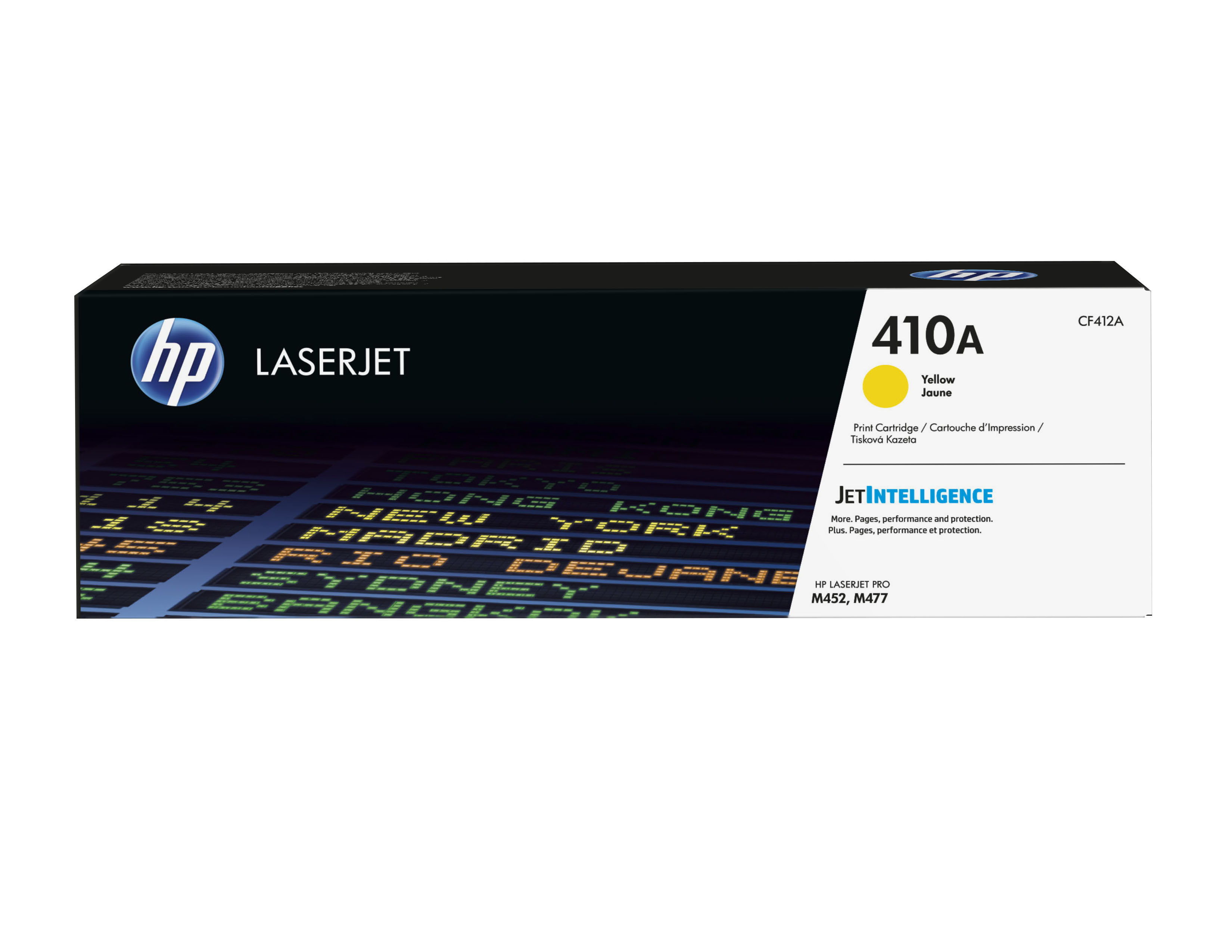 Lasertoner HP 410A CF412A Gul 2300sid 27042918