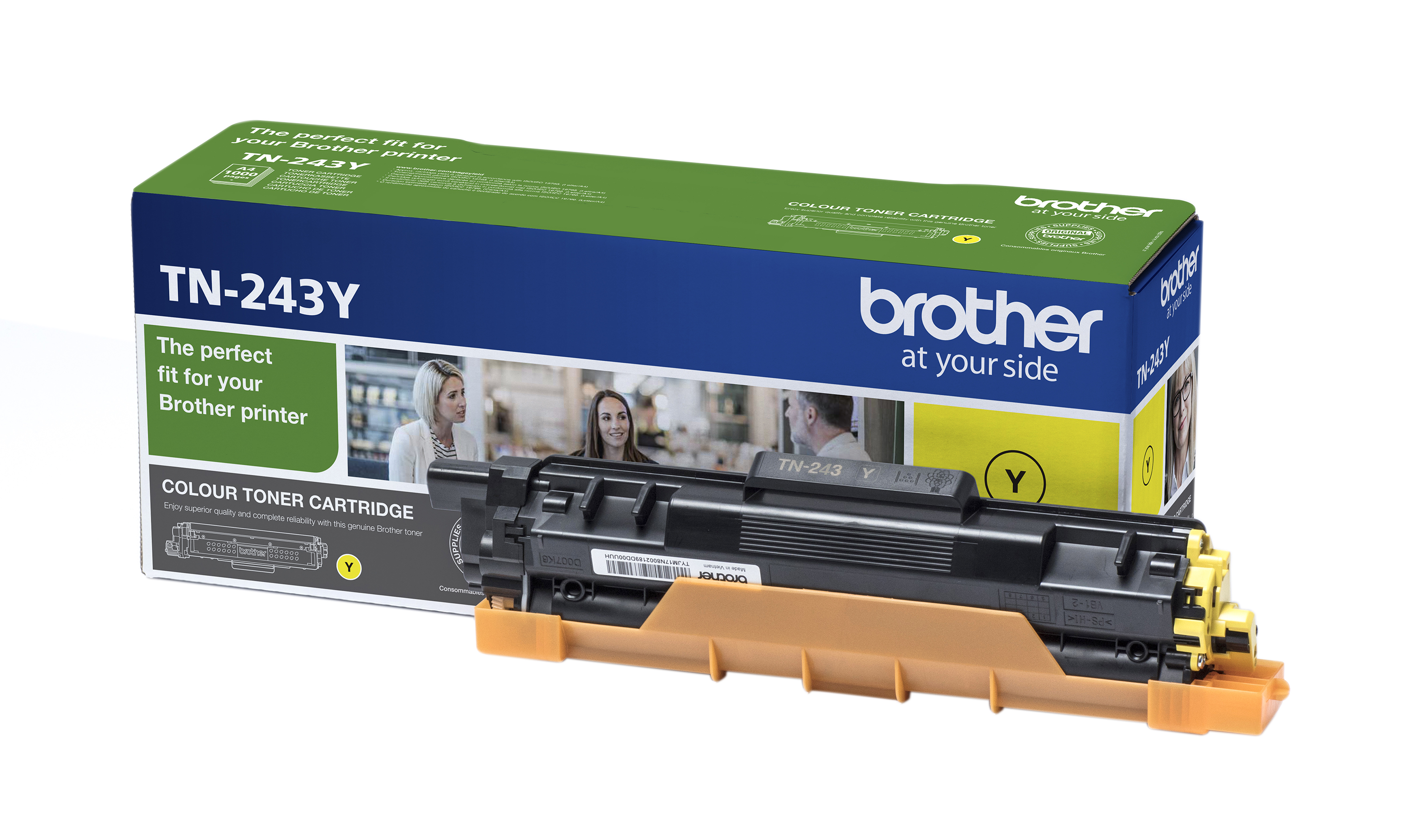 Lasertoner Brother 1000sid TN243Y Gul 27043419