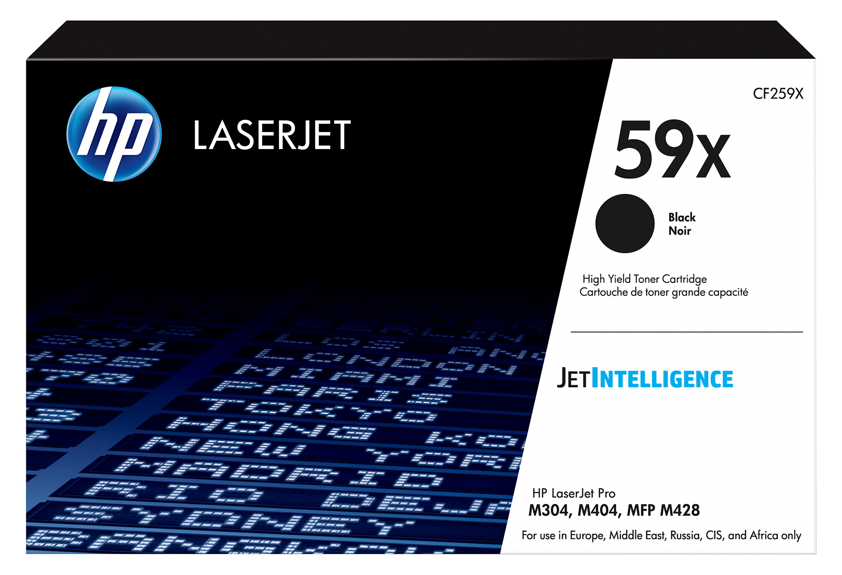 Lasertoner HP 59X 10000sid CF259X Svart 27043607