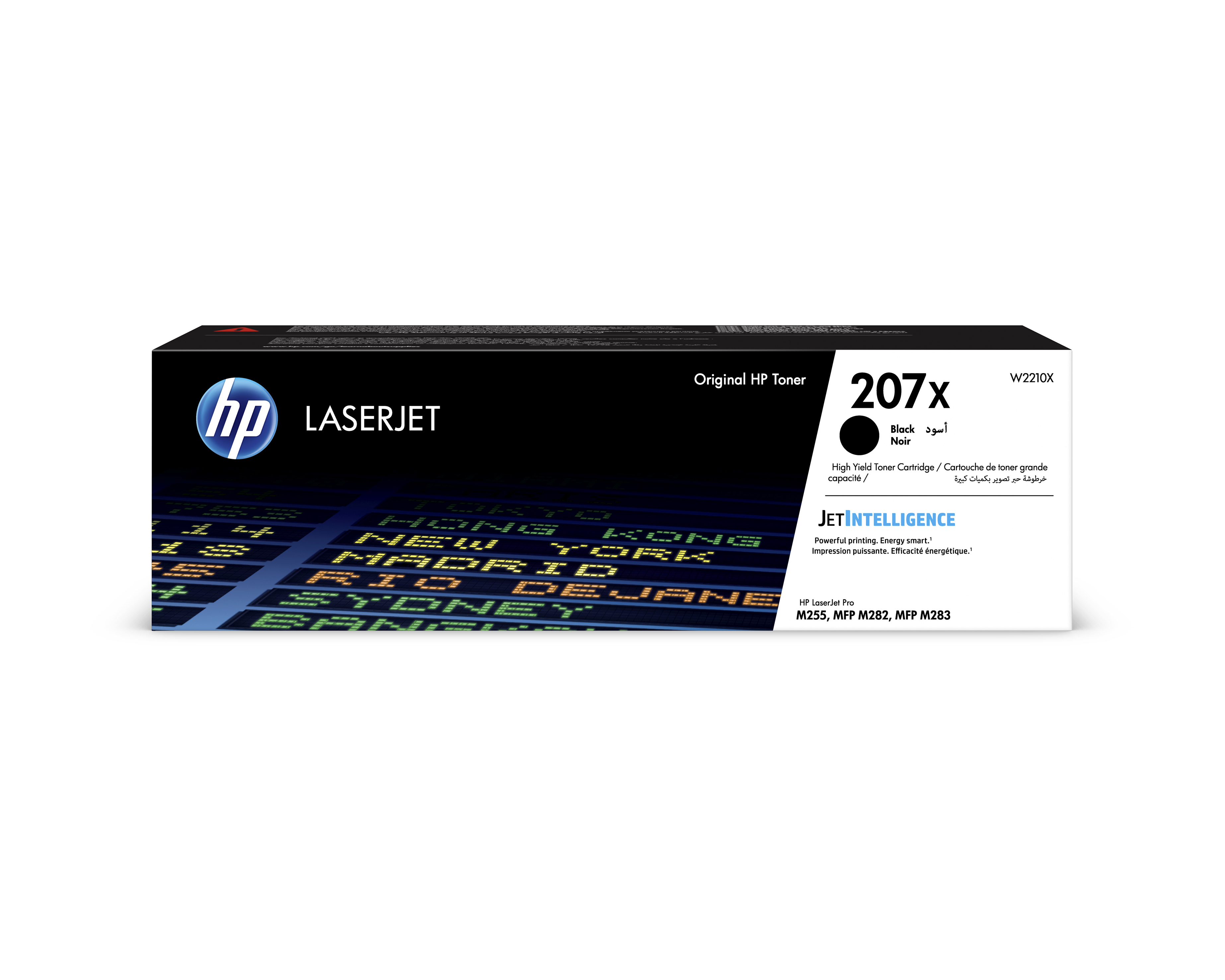Lasertoner HP 207X 3150sid W2210X Svart 27043645