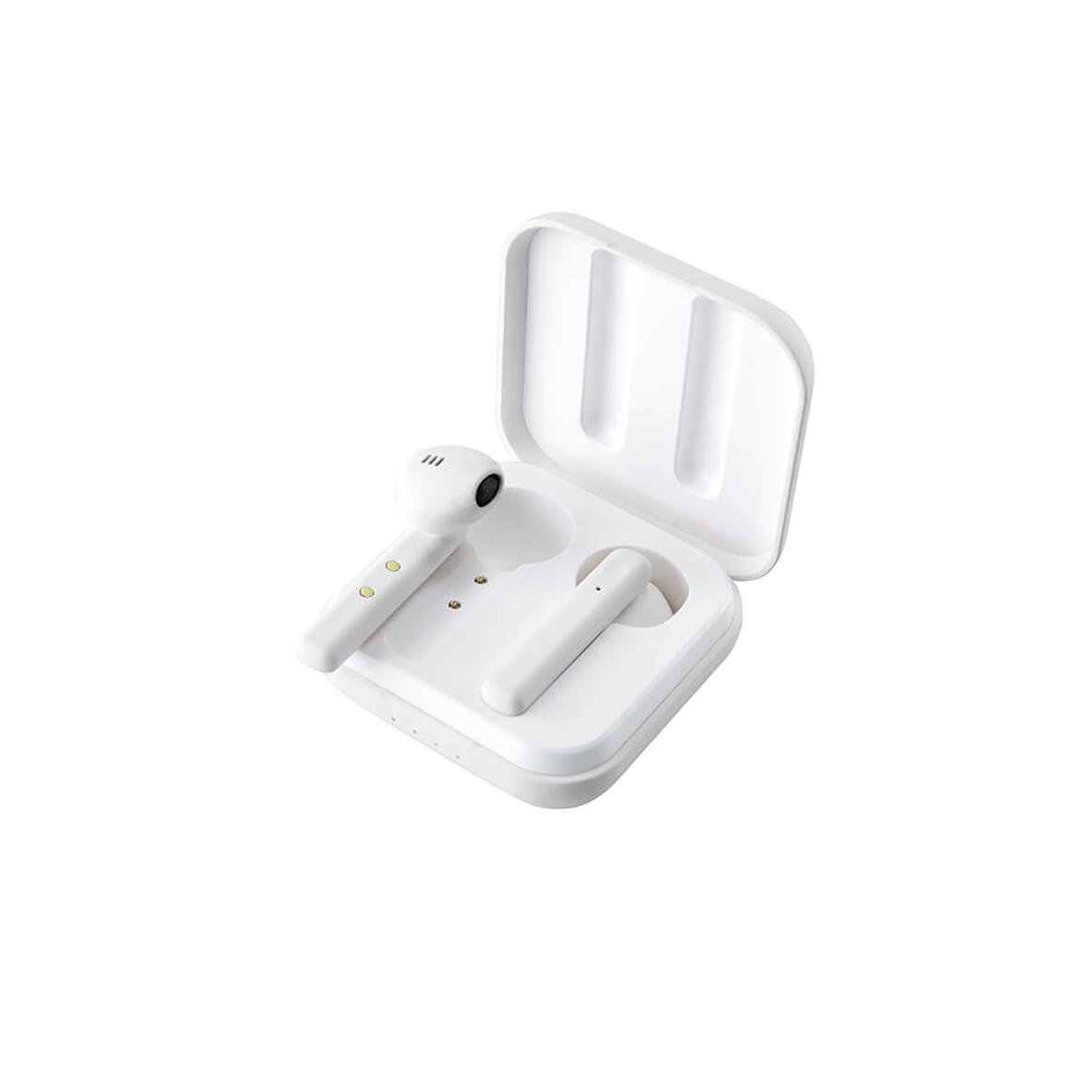 Hörlur Ledwood trådlös in-ear vit 34044313_4