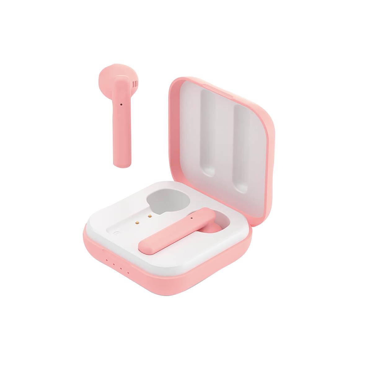 Hörlurar Ledwood trådlös in-ear rosa 34044315_1