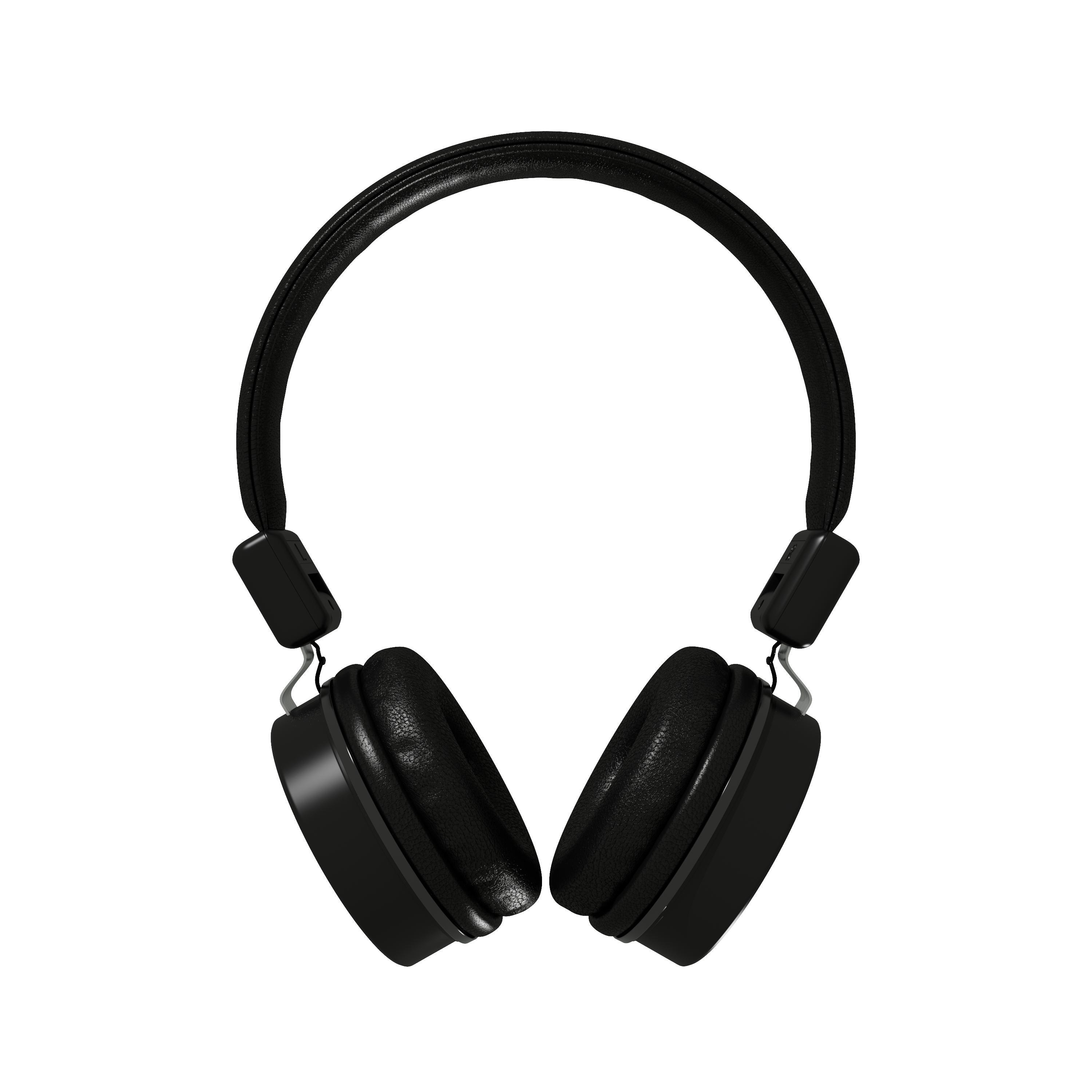 Hörlur Kitsound On-Ear 3,5mm anslutning svart 34080578_1