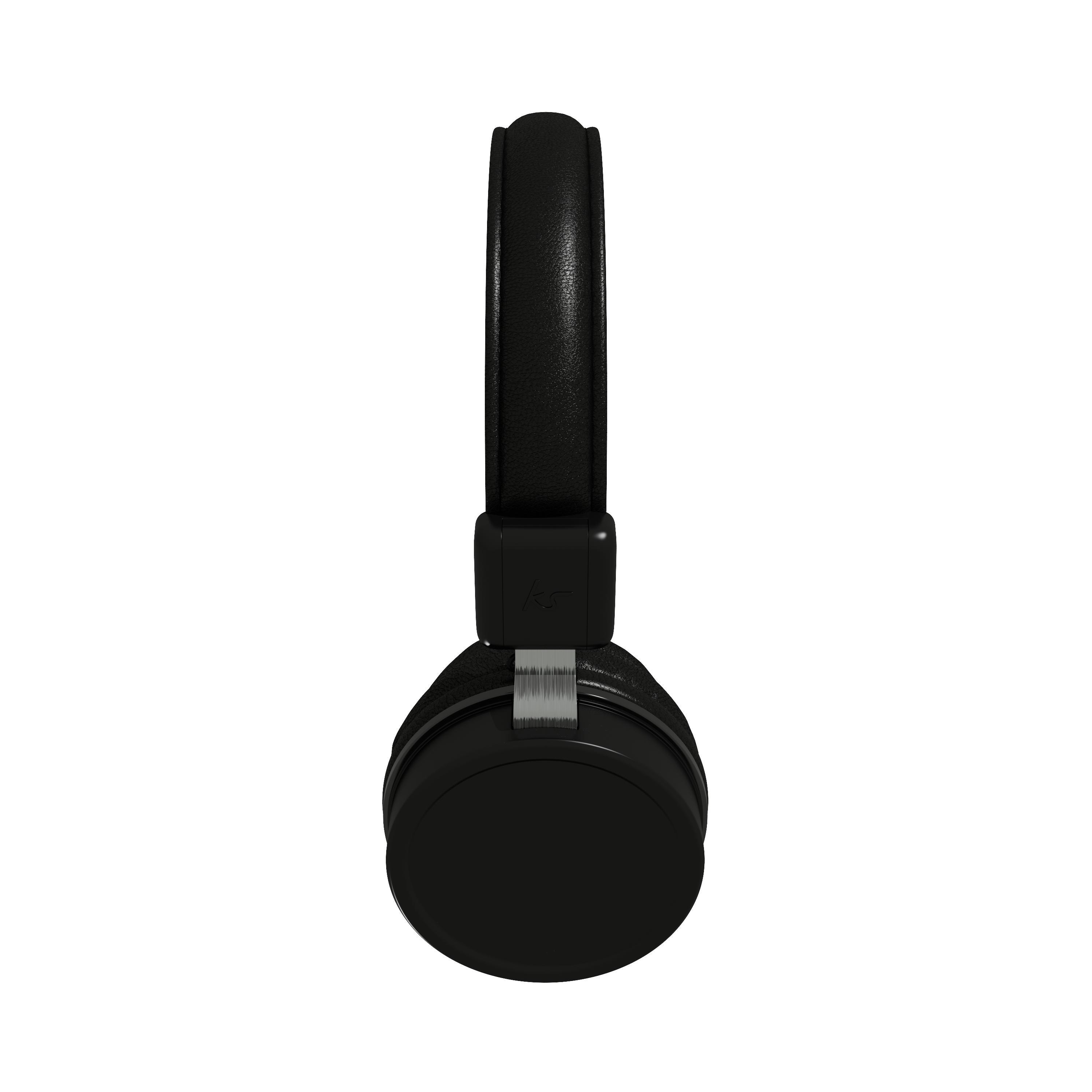 Hörlur Kitsound On-Ear 3,5mm anslutning svart 34080578_2
