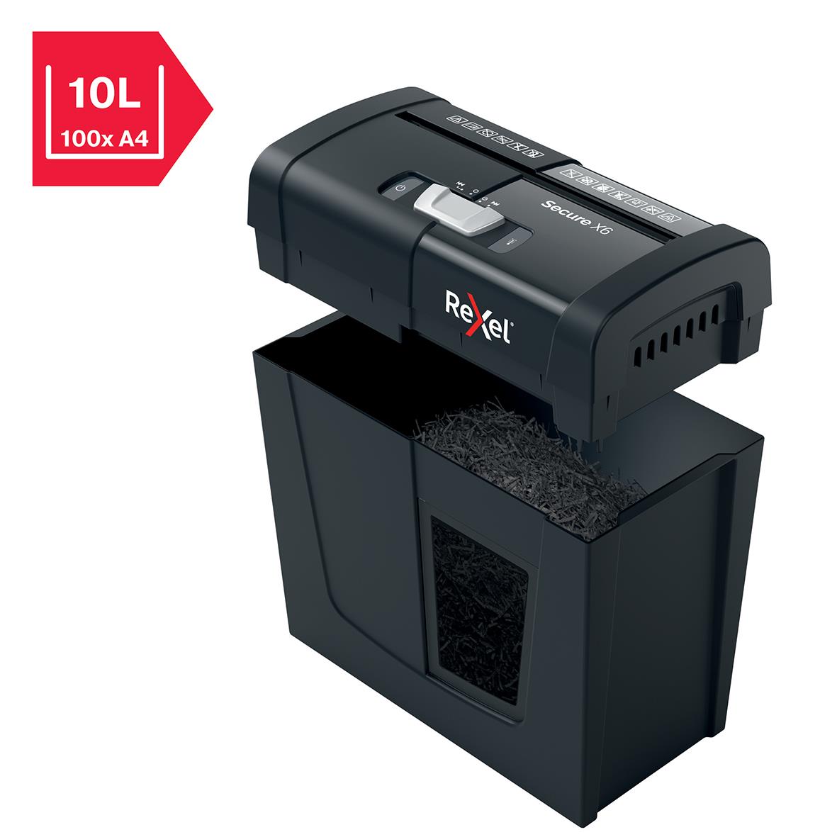 Dokumentförstörare Rexel Secure X6 P4 35070227_2