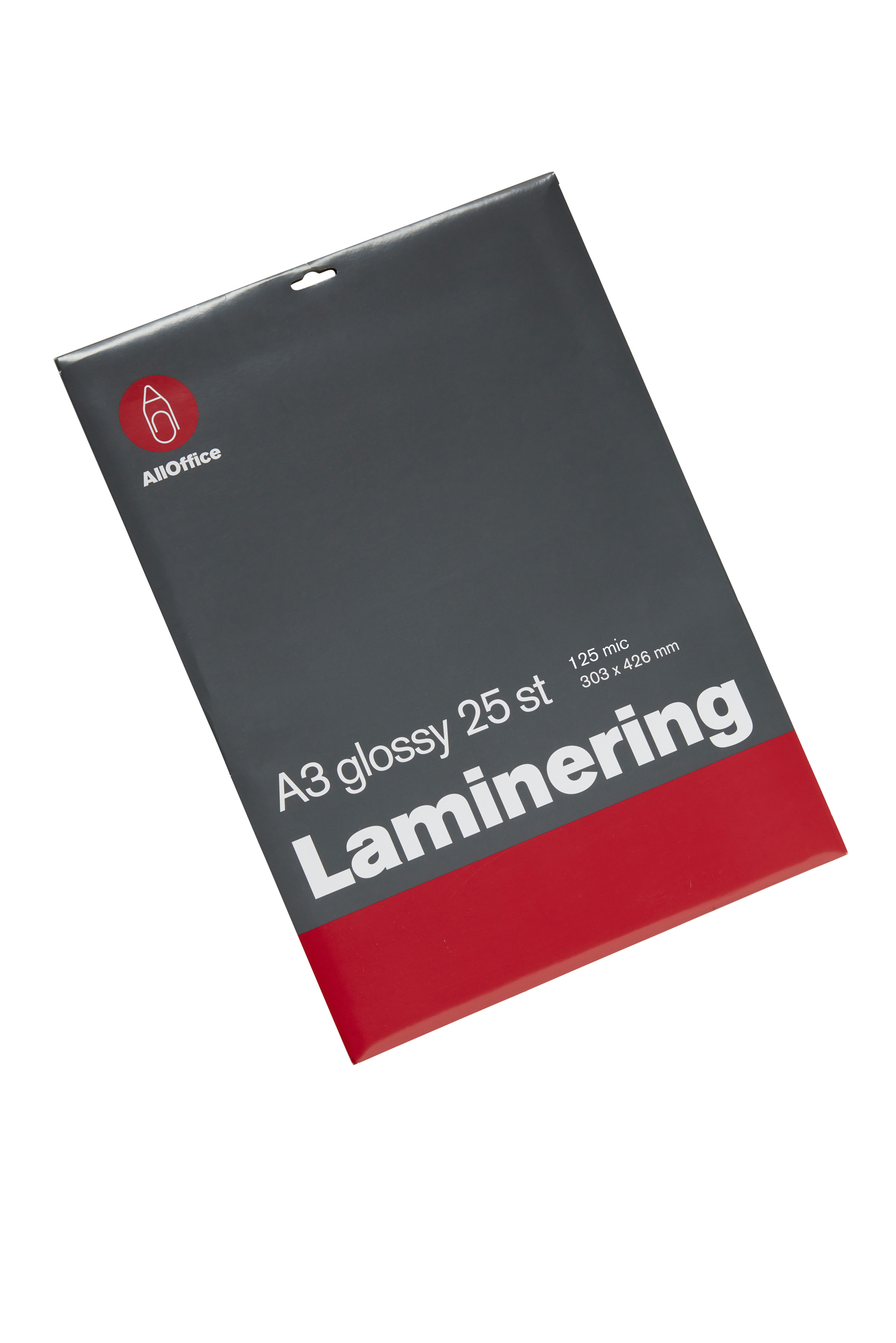 Lamineringsficka AllOffice Glossy 2x125mic A3 35100047