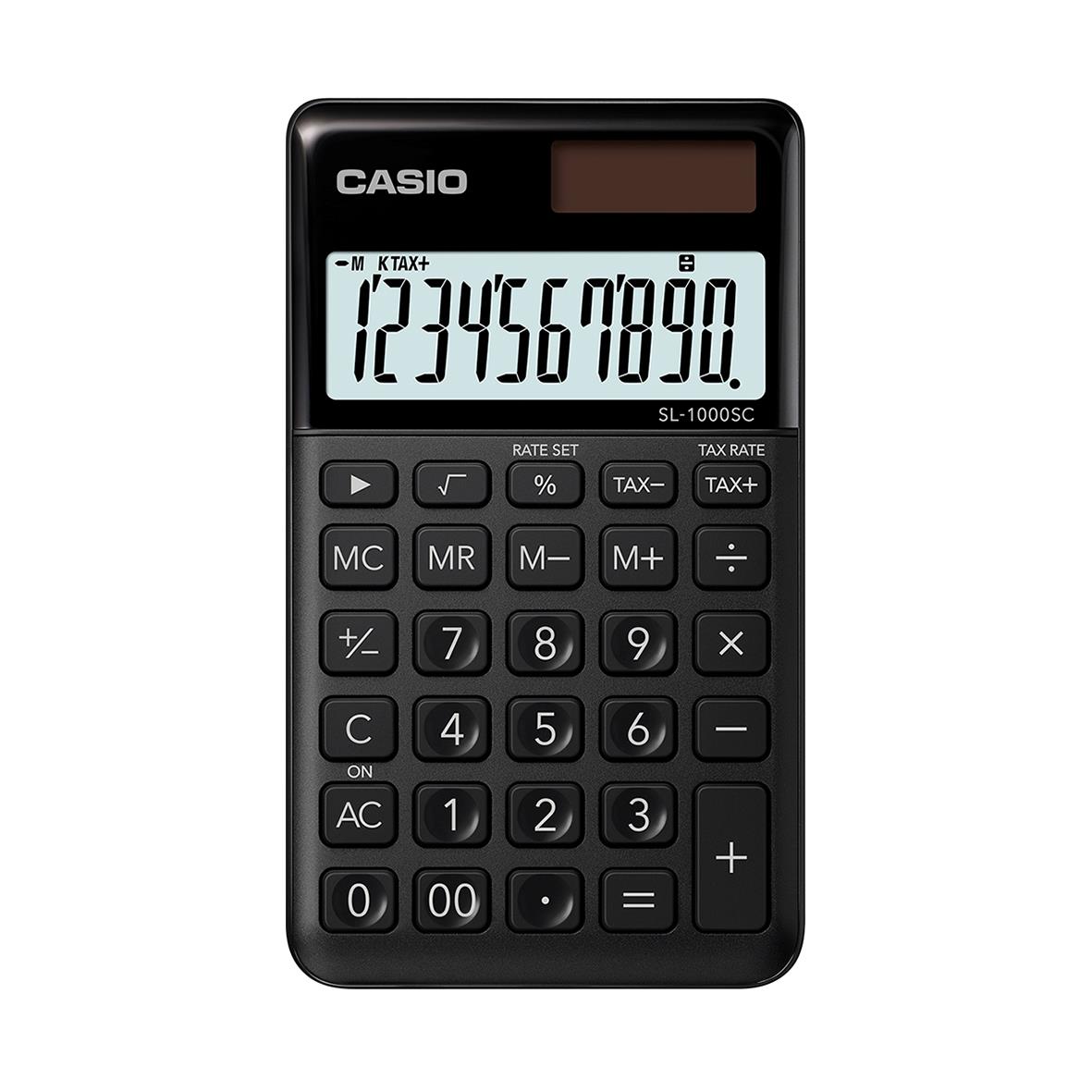 Miniräknare Casio SL-1000SC svart 35141442